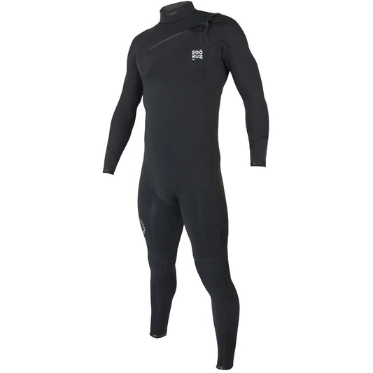 Sooruz GURU PRO 4/3mm Men's Fullsuit Chest Zip - Black