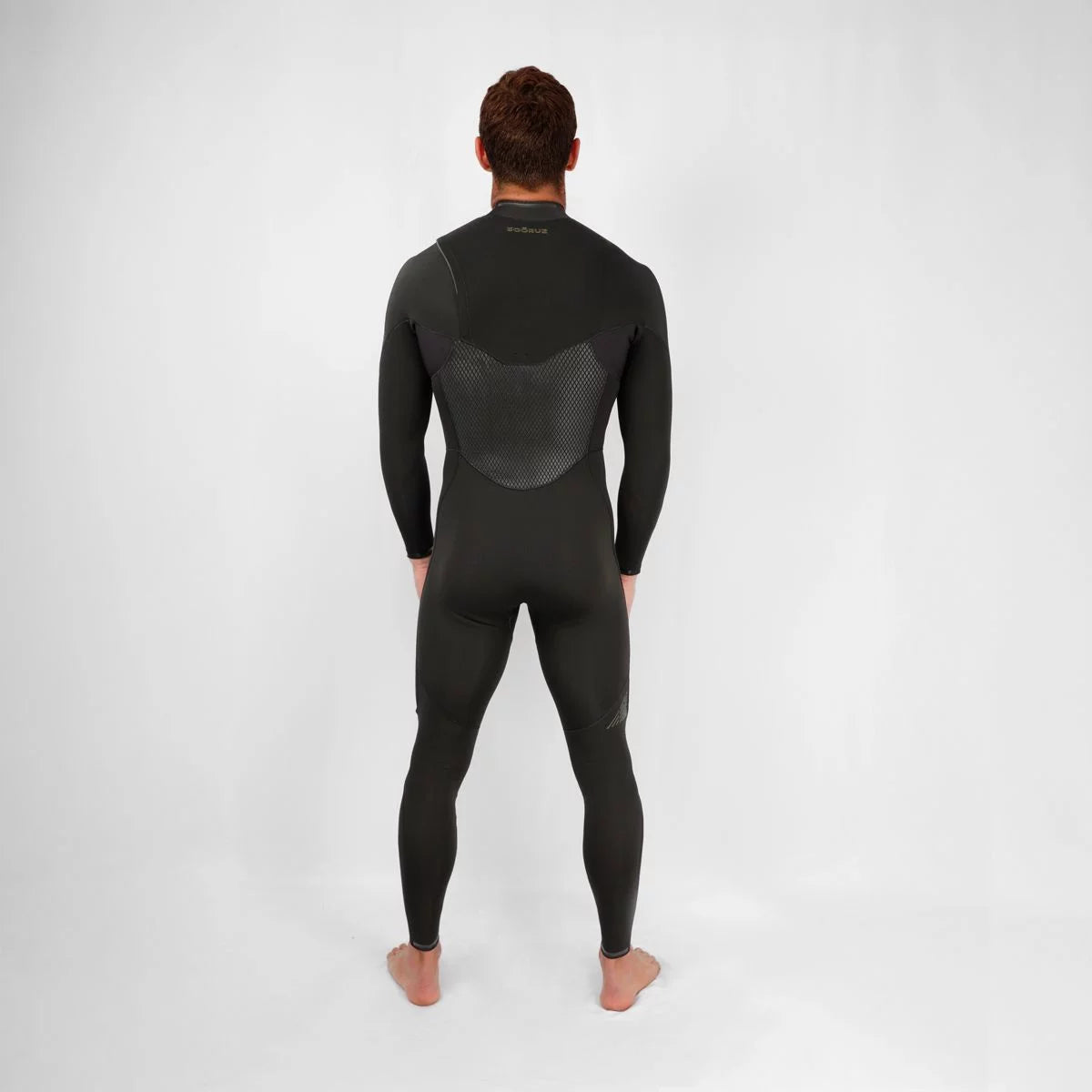Sooruz FIGHTER 4/3mm Men's Fullsuit Chest Zip - Black