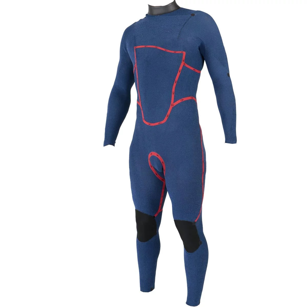 Sooruz FIGHTER 4/3mm Men's Fullsuit Chest Zip - Black