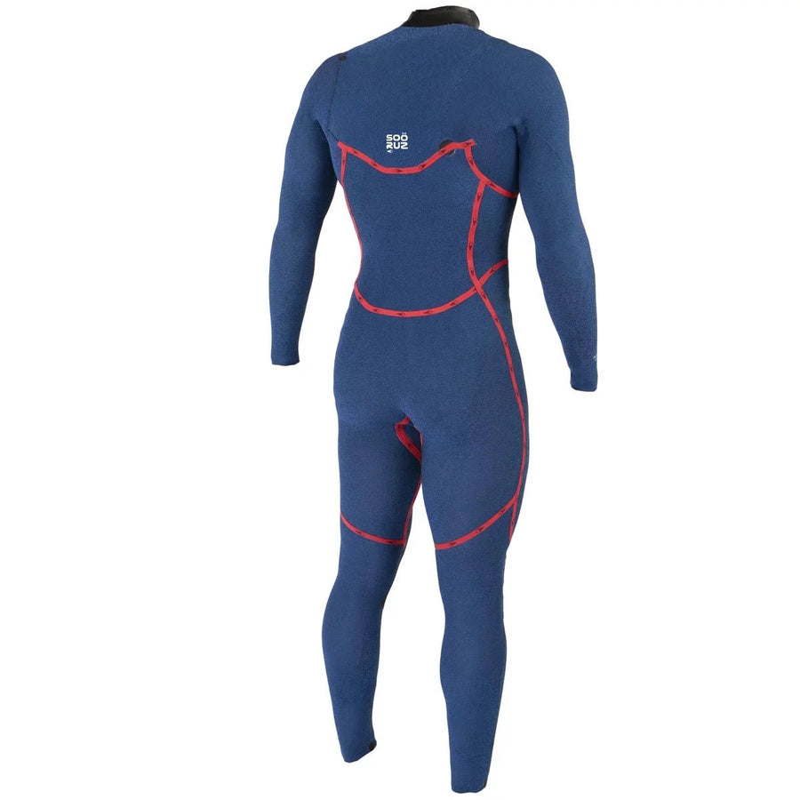 Sooruz FIGHTER 5/4/3 Men's Fullsuit Chest Zip - Black