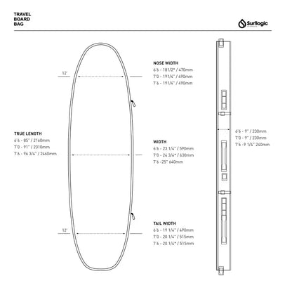 Surflogic Travel board cover