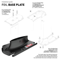 AXIS 19mm Black Foil Base Plate