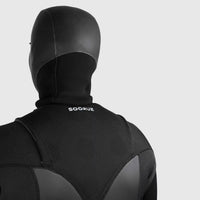 Sooruz GURU Wind Hooded 6/5/4 Men's Fullsuit Front Zip - Black
