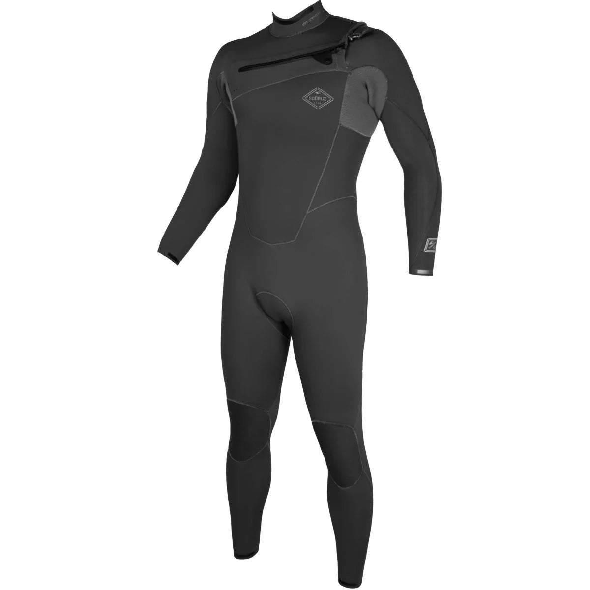 Sooruz FIGHTER 5/4/3 Men's Fullsuit Chest Zip - Black