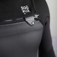 Sooruz GURU Wind Hooded 6/5/4 Men's Fullsuit Front Zip - Black