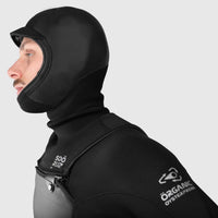 Sooruz GURU Wind Hooded 6/5/4 Men's Fullsuit Front Zip - Black