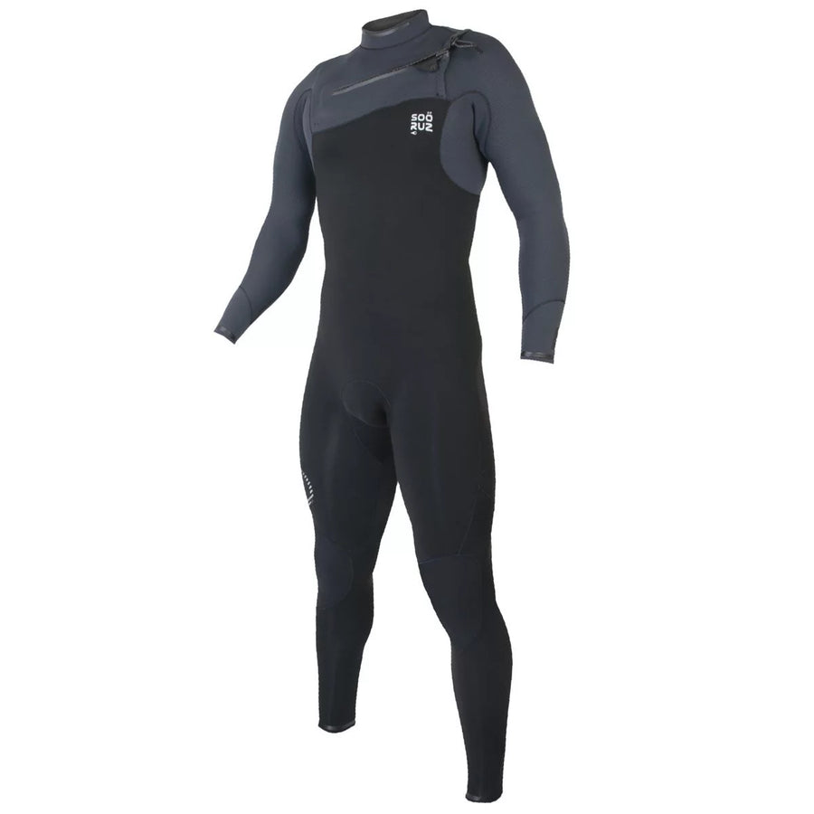 Sooruz GURU PRO 5/4/3mm Men's Fullsuit Chest Zip - Black