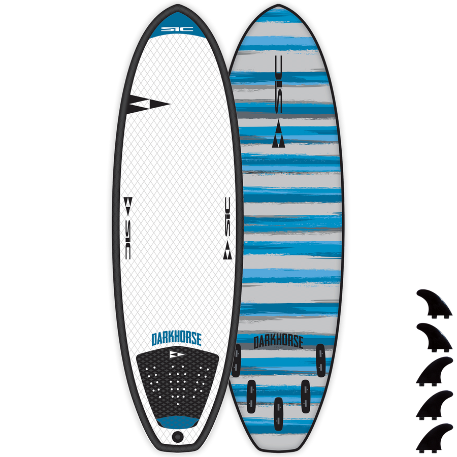 SIC Darkhorse Soft top Surfboard — 5'8