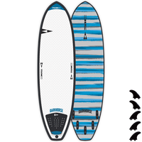 SIC Darkhorse Soft top Surfboard — 6'8