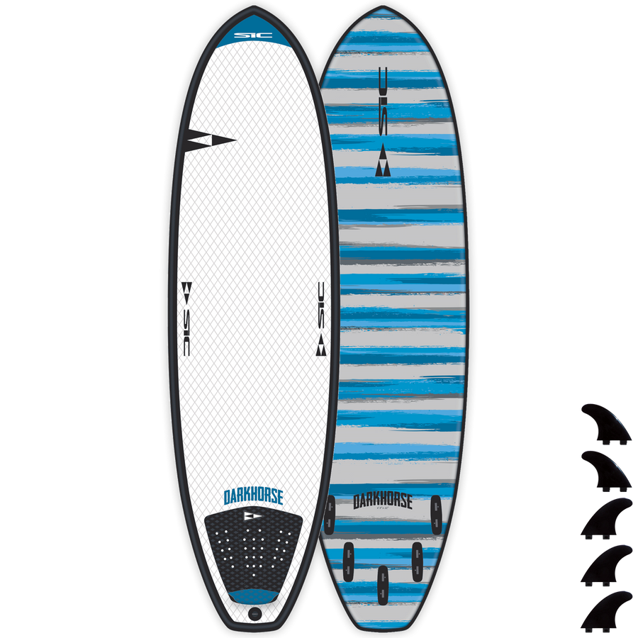 SIC Darkhorse Soft top Surfboard — 6'8
