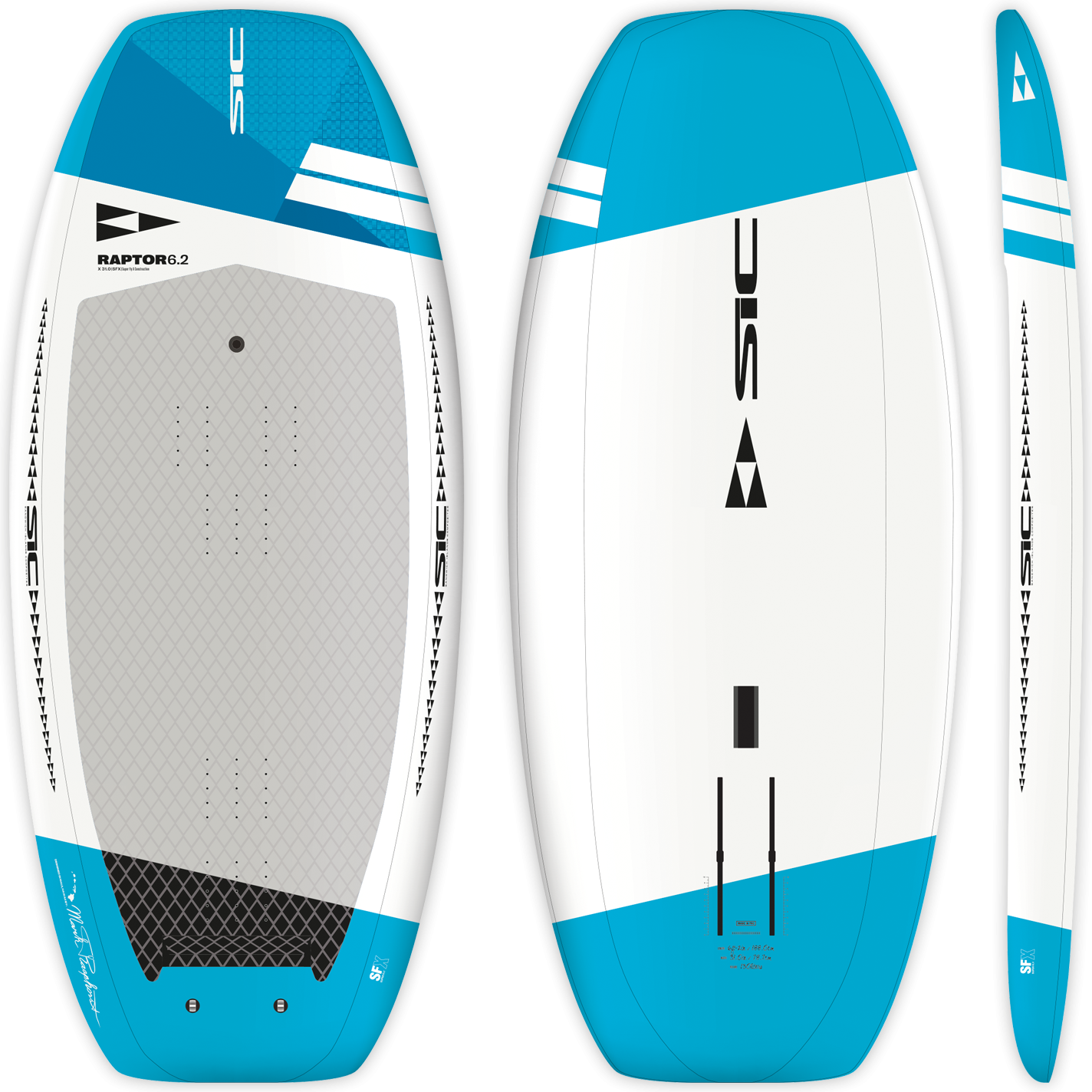 SIC Raptor Wing Foil Board (110L, 120L, 130L)
