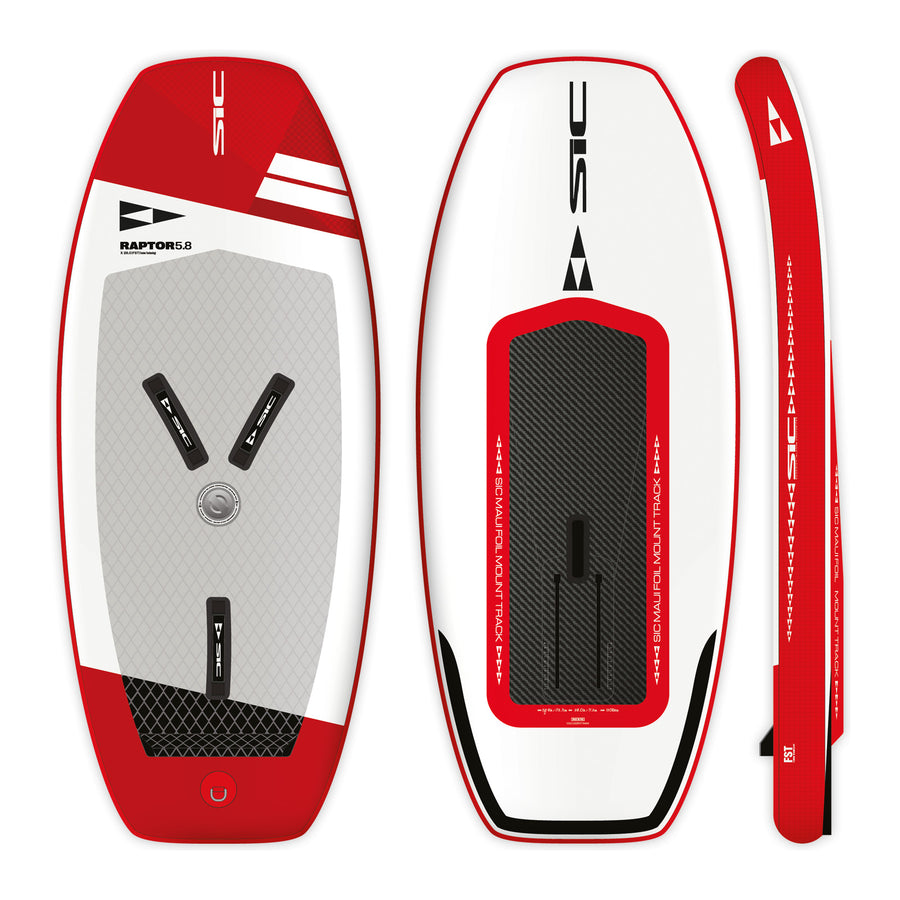SIC Raptor Air Inflatable Foil Board (120L, 130L) — 5'8 x 28 x x 120L