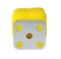 MBS ShockBlocks — Yellow Single Bottom