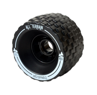 MBS All Terrain Skateboard Wheels — Single Black