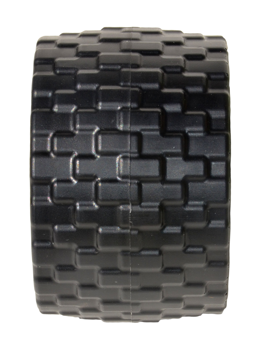 MBS All Terrain Skateboard Wheels — Single Treadview Black