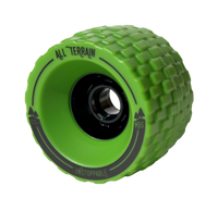 MBS All Terrain Skateboard Wheels — Single Green