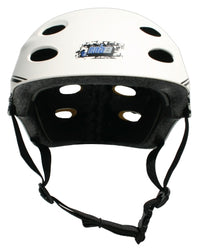 MBS Grafstract Helmet — Mbshelmet White