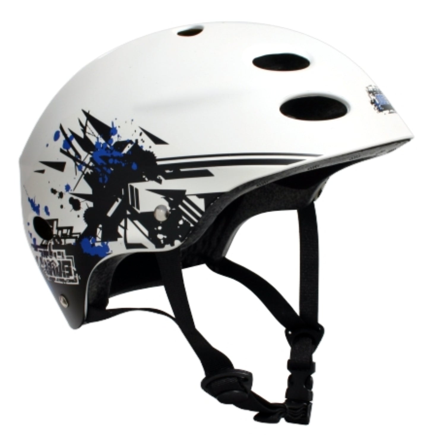 2721X MBS Helmet Grafstract - White