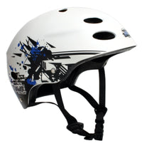 MBS Grafstract Helmet — Mbshelmet — Small / Medium / White