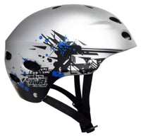 MBS Grafstract Helmet — Mbshelmet — Large / X Large / Silver