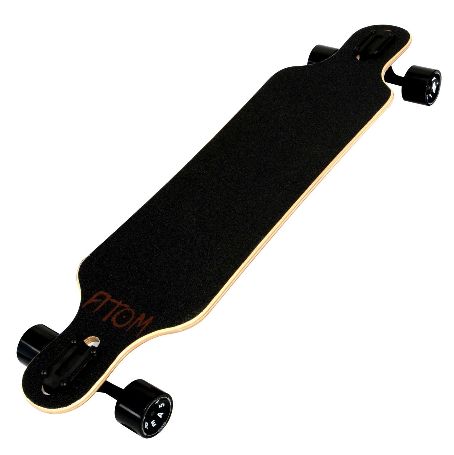 Atom Drop-Through Longboard - 40 Inch - Bamboo Tiki