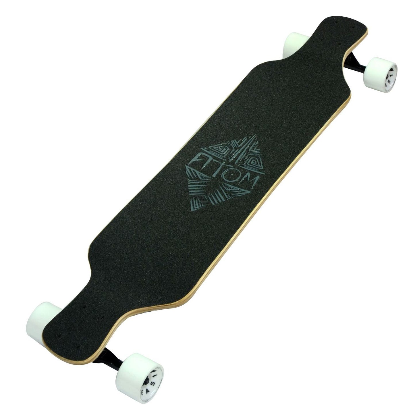 Atom Drop Deck Longboard - 39 Inch - Dark Tiki