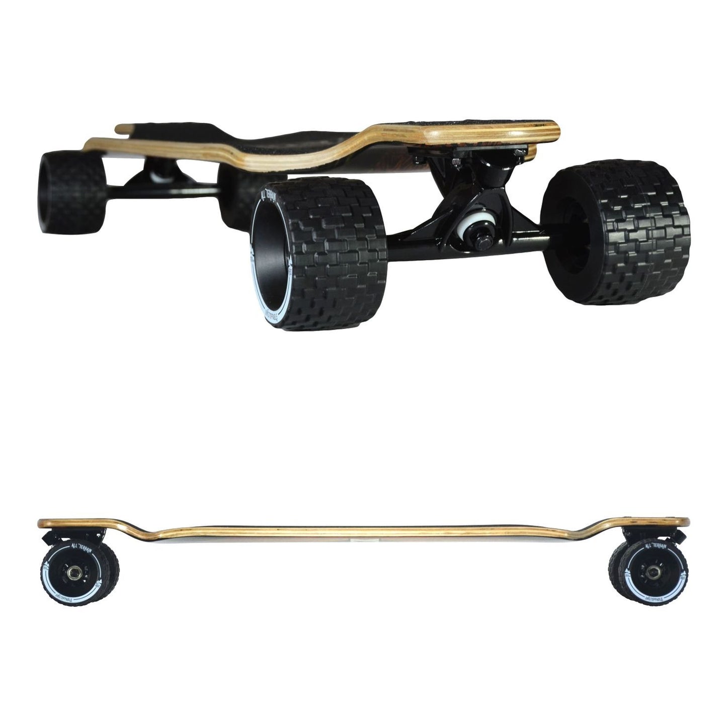 Atom 39" All Terrain Longboard - Woody