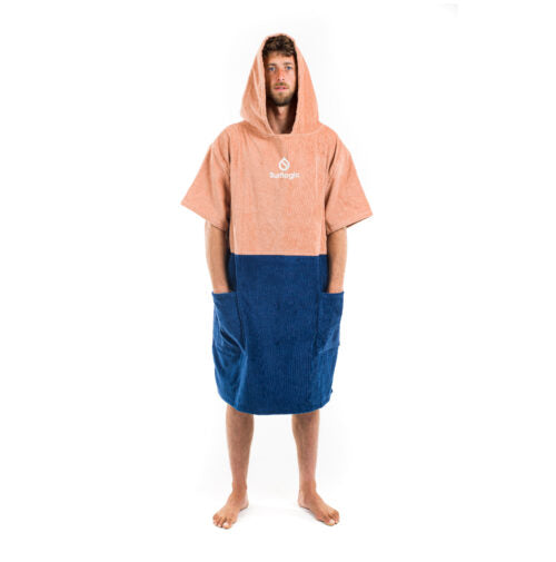 Surflogic Poncho — Tile/Navy