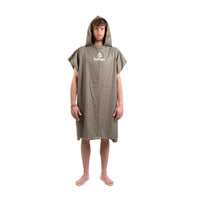 Surflogic Microfiber Poncho — Olive Green