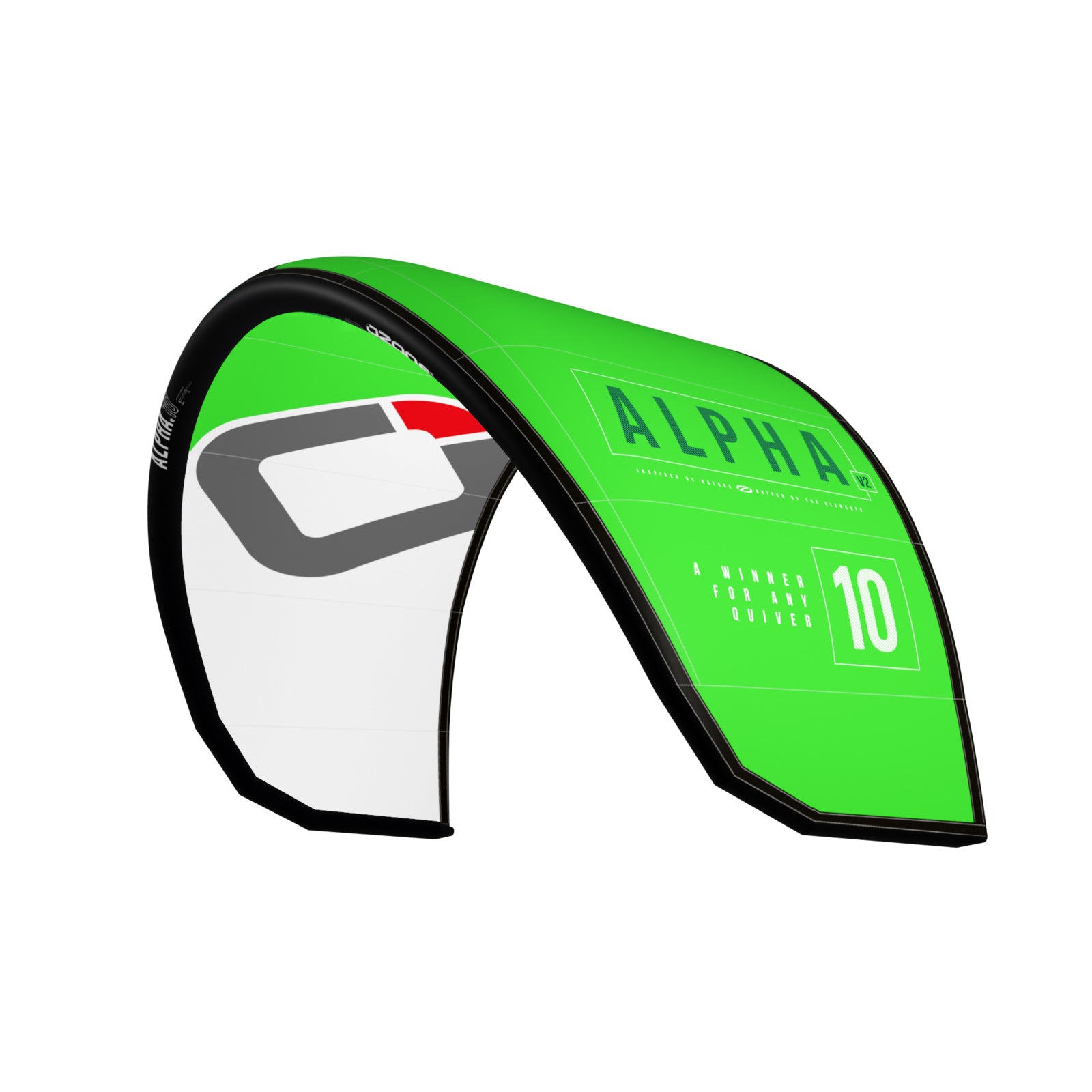 Ozone Alpha V2 — Green — 4m / Bright Green