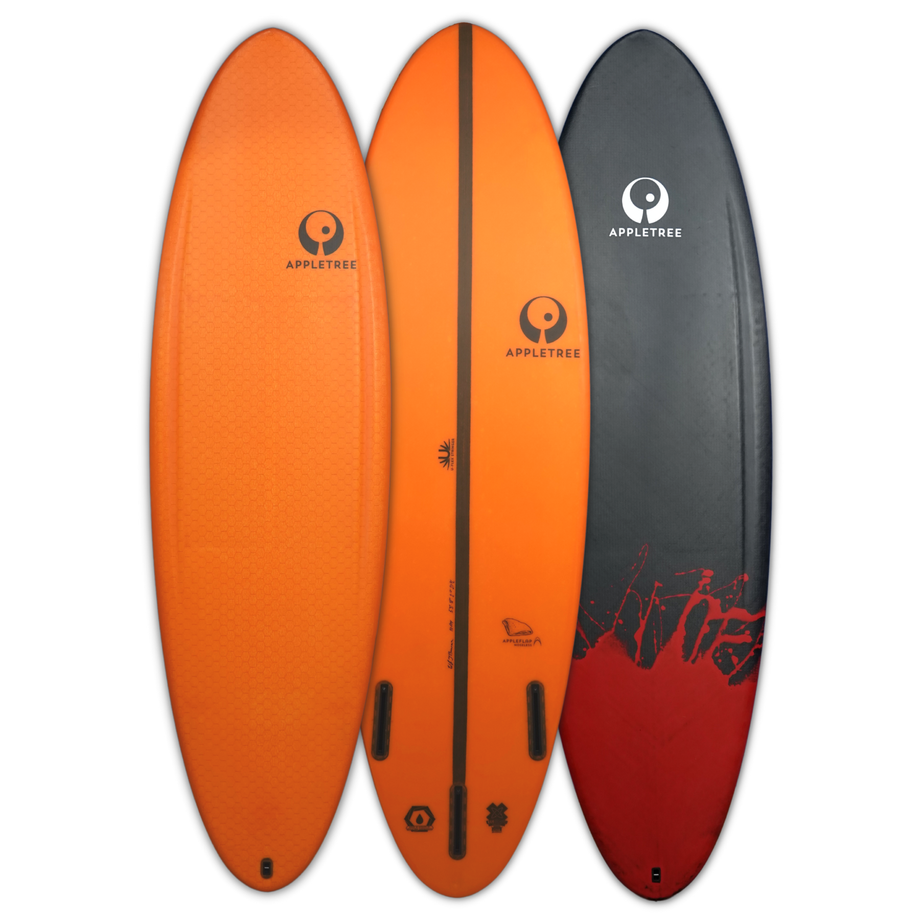 Appletree Appleflap Noseless Kite Surfboard — Custom