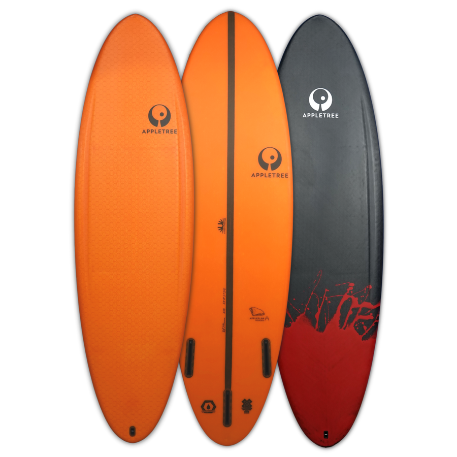 Appletree Appleflap Noseless Kite Surfboard — Custom