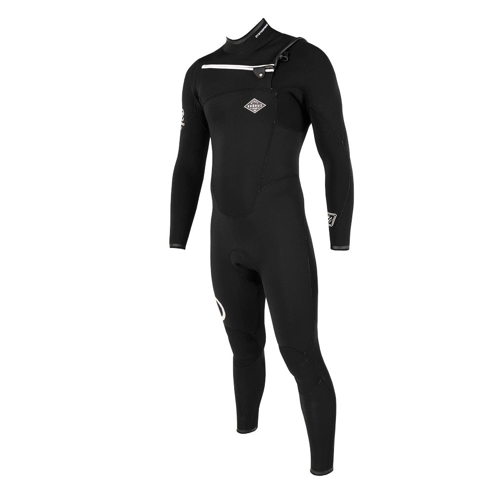 Sooruz FIGHTER 3/2 Fullsuit Chest Zip (E21) — Combinaison Surf Black — M / Black