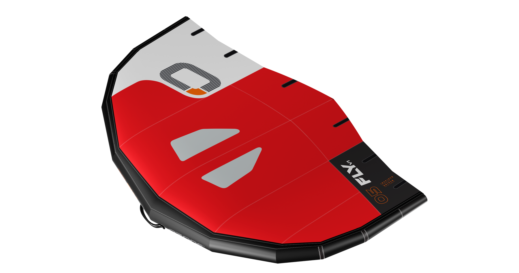 Ozone Fly V1 Wing - 5m Red - Ex Demo — Top