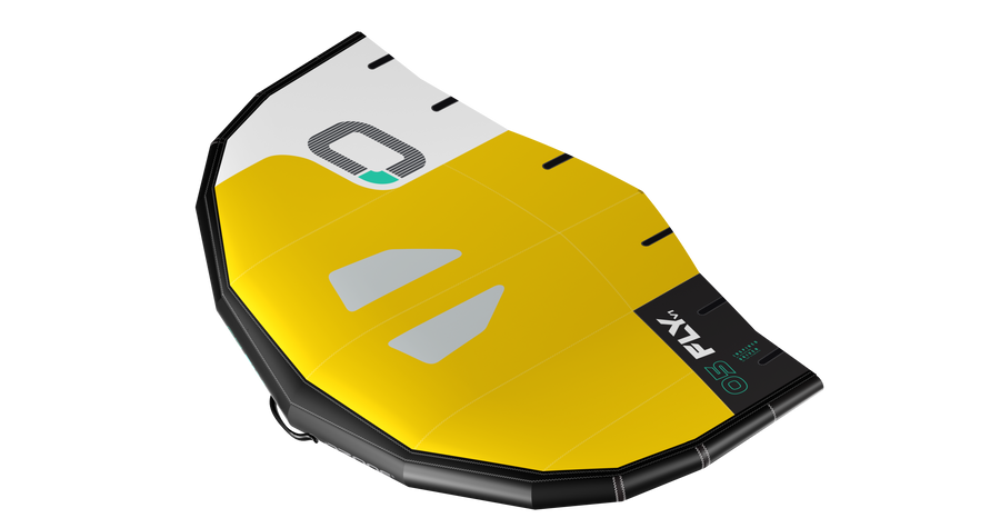 Ozone Fly V1 Wing - 4m Yellow - Ex Demo — Top