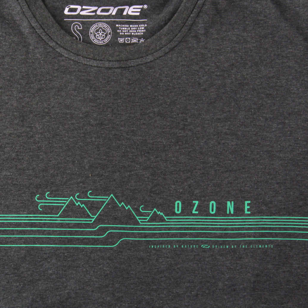 Ozone Mountain Wave Tee — Close