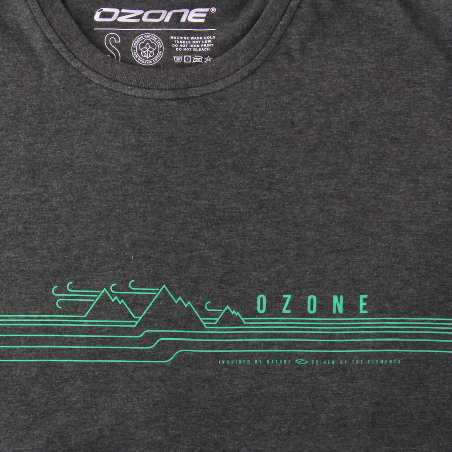 Ozone Mountain Wave Tee — Close