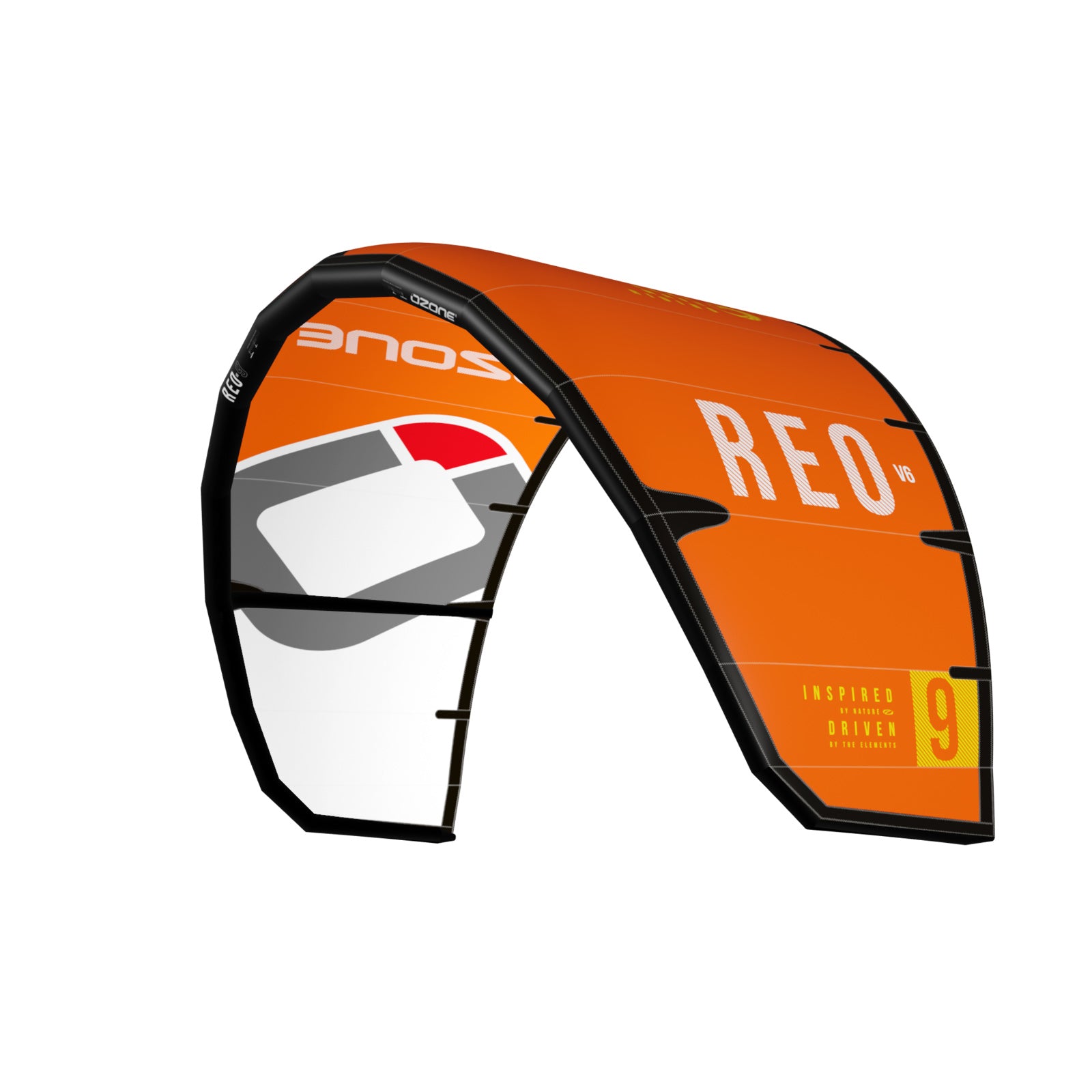 Ozone Reo V6 - 9m Light Blue - Ex Demo — Orange