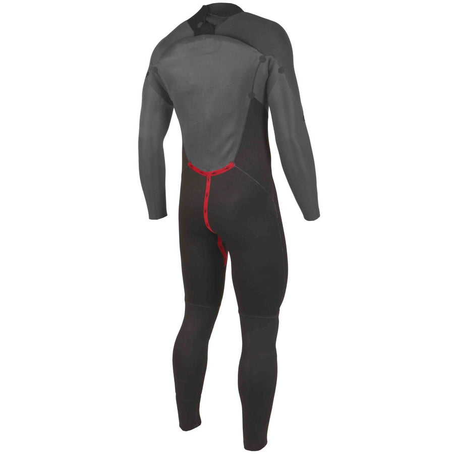 Sooruz FLY+ 5/4 Mens Fullsuit Back Zip - Grey (H22)