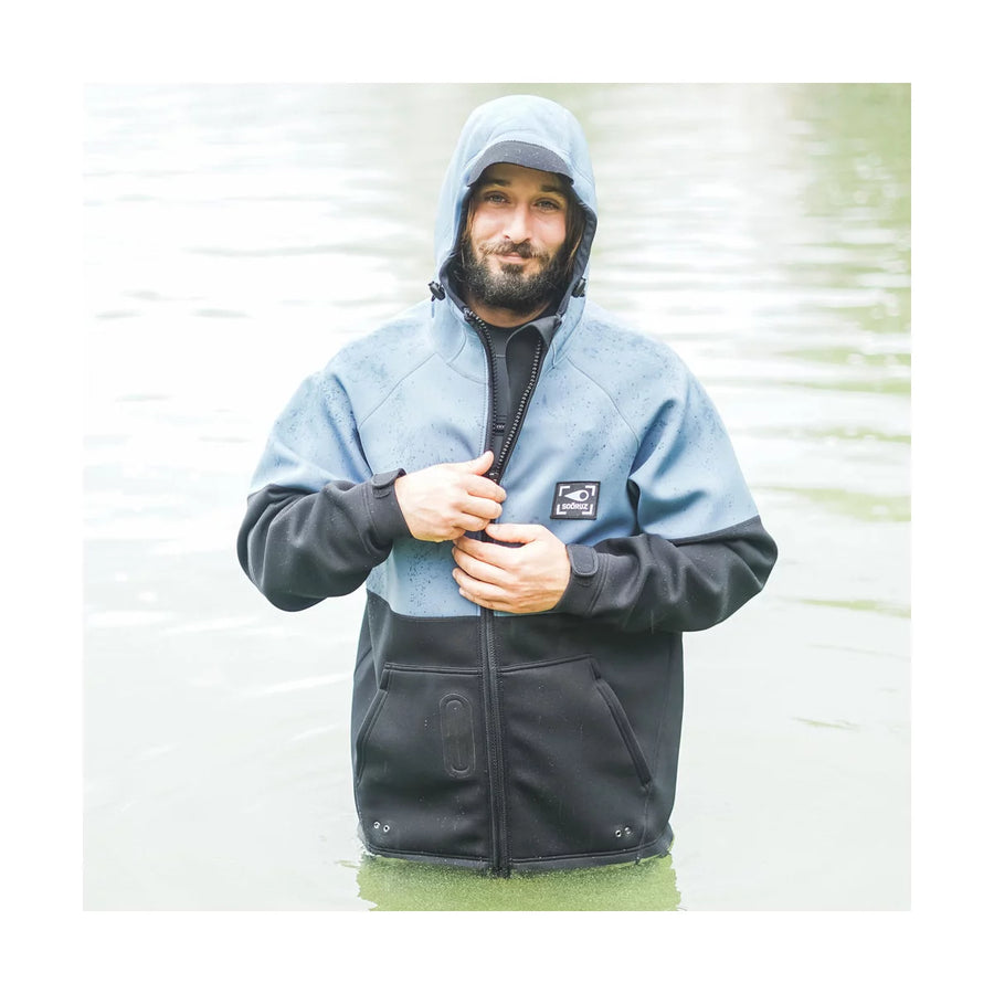 Sooruz Westside  Zipped Neoprene Jacket (E22) — Neo Zip Hood