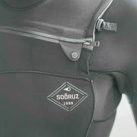 Sooruz FIGHTER 5/4/3 Fullsuit Chest Zip - Black (H22) — Wetsuits Oysterprene