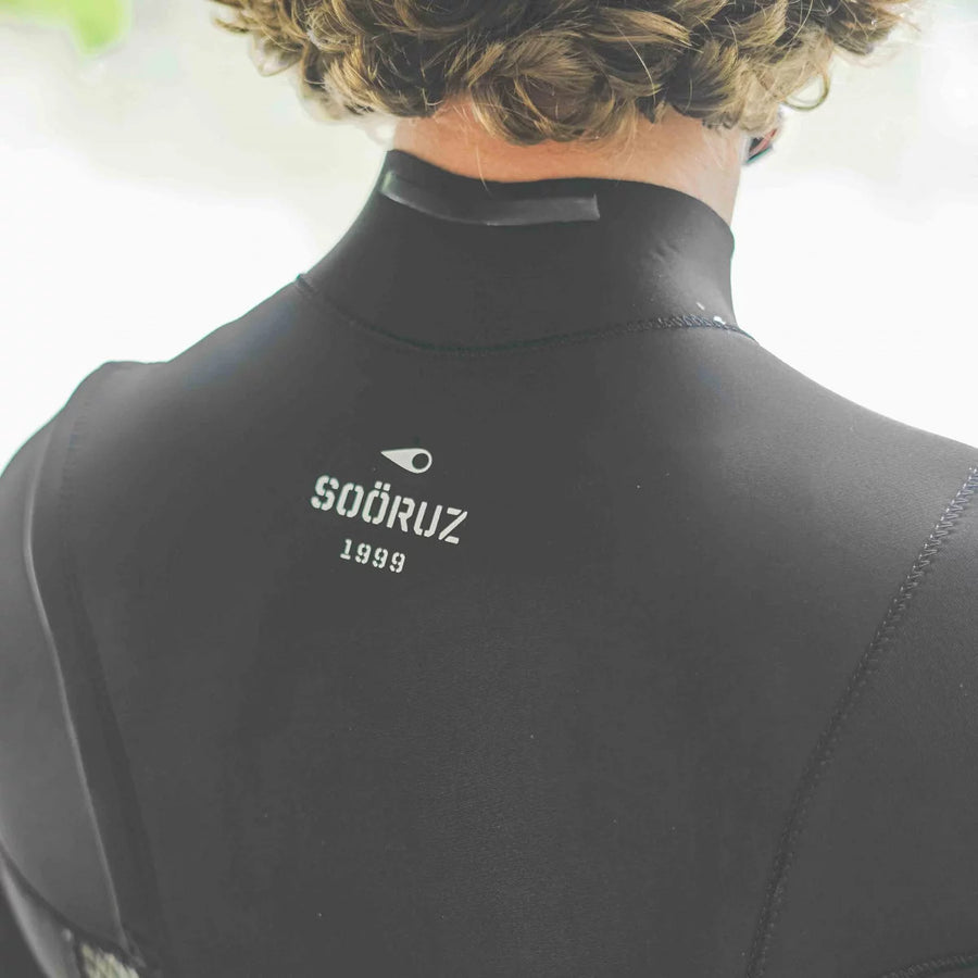 Sooruz FIGHTER 5/4/3 Fullsuit Chest Zip - Black (H22) — Wetsuits Oysterprene
