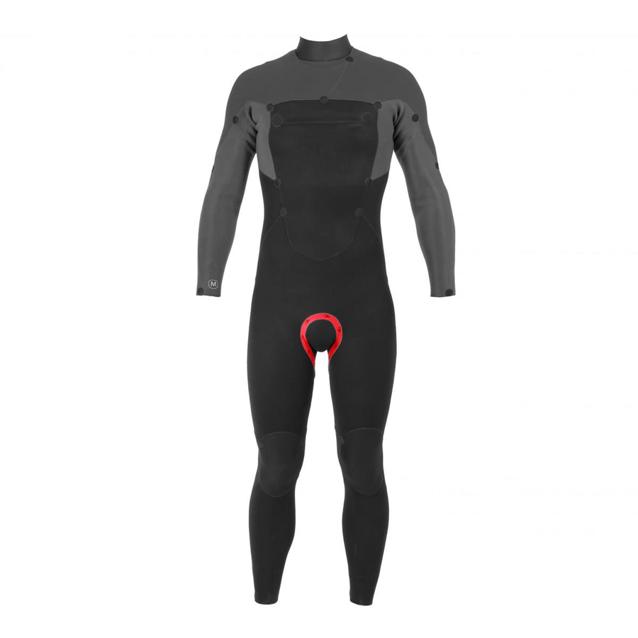 Sooruz FLY+ 5/4 Mens Fullsuit Front Zip - Grey (H22)